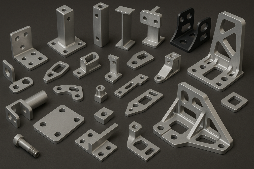 قطعات تولیدی با برش فلزی برای ساختمان