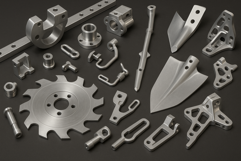 قطعاتی تولیدی با برش فلزی برای کشاورزی